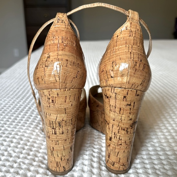 Michael Kors Cork Wedges, Woman’s Size 8.5 - Picture 10 of 15